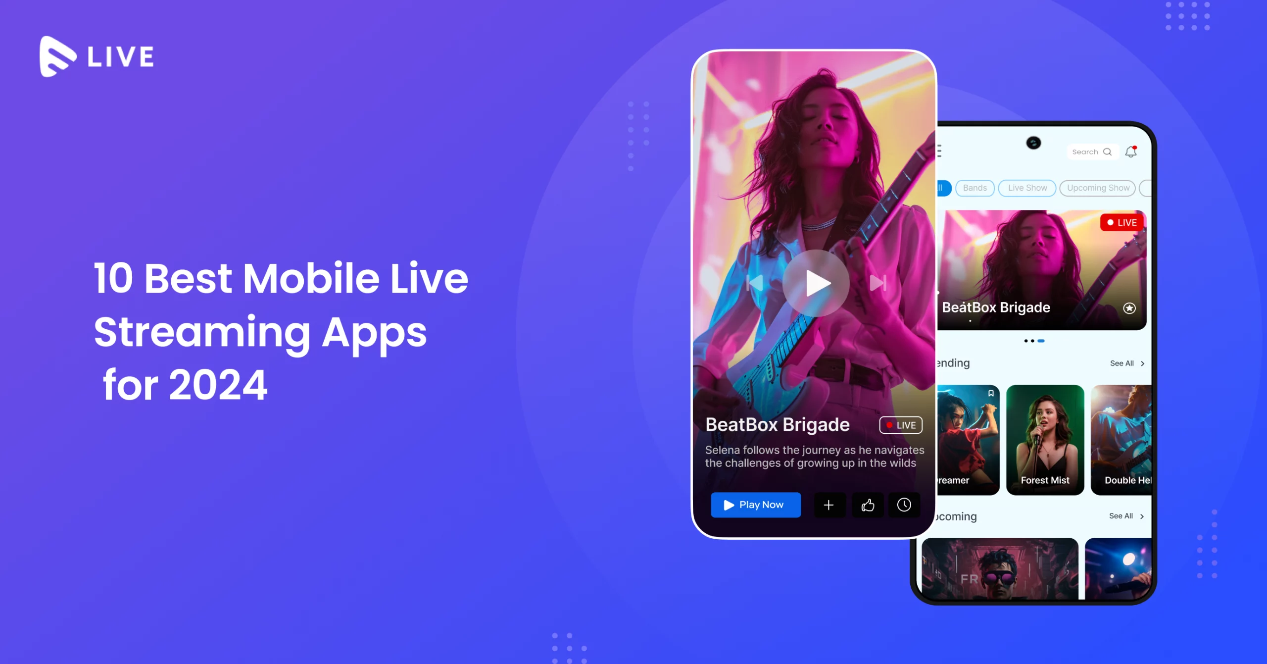 10 Best Mobile Live Streaming Apps for 2025