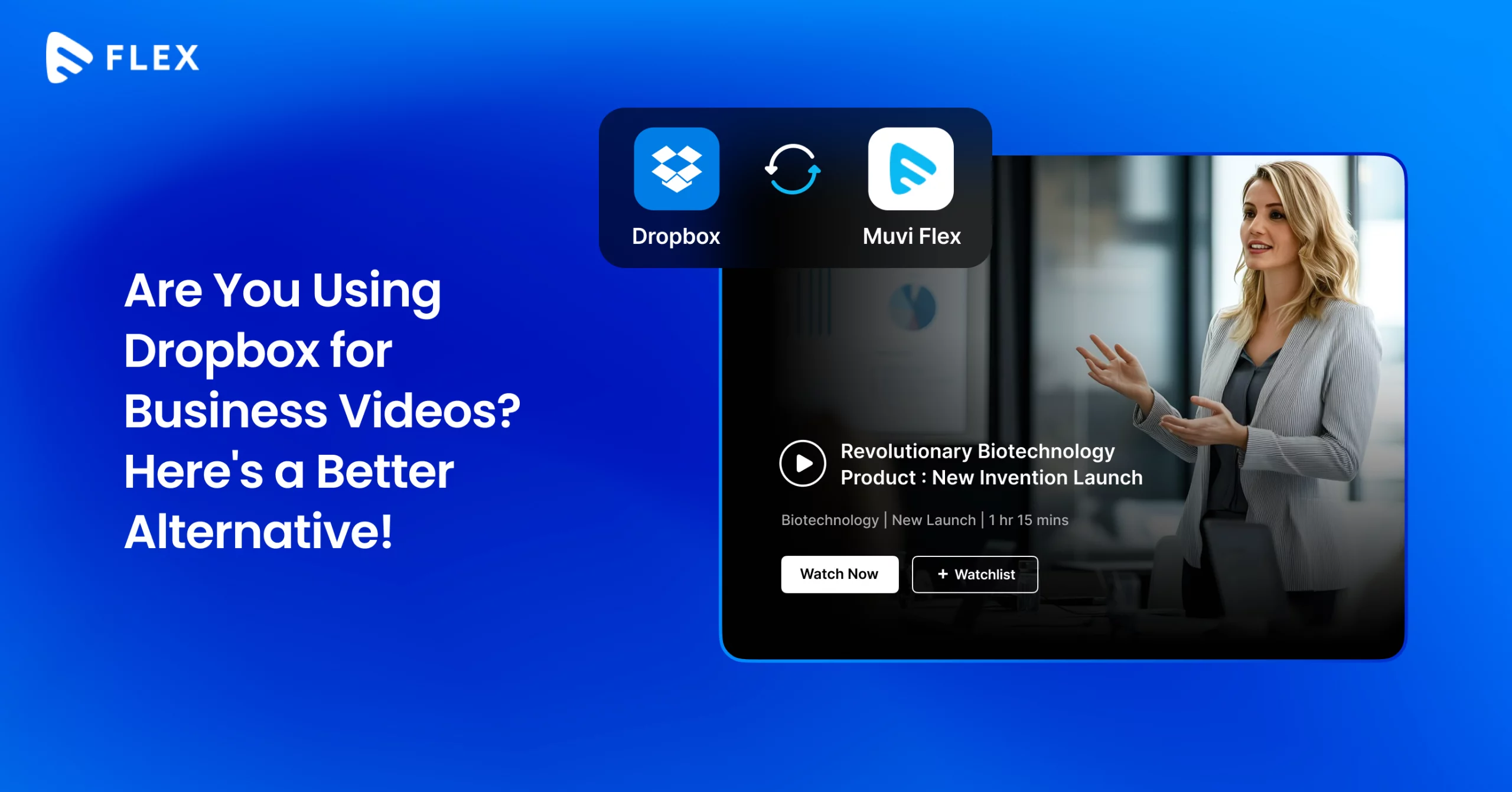 The Best Dropbox Alternative for Business Video Management