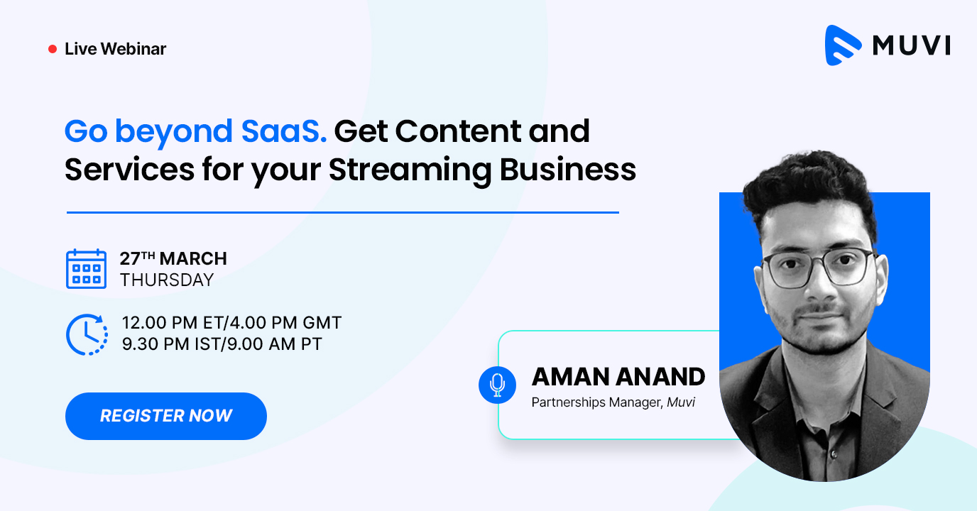 Go beyond SaaS. Get Content and Services for your Streaming Business